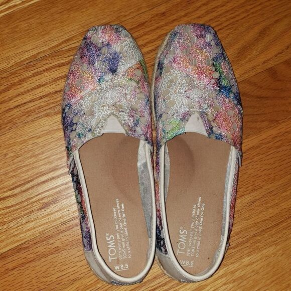 Toms Multicolored Espadrille flats - Picture 4 of 7